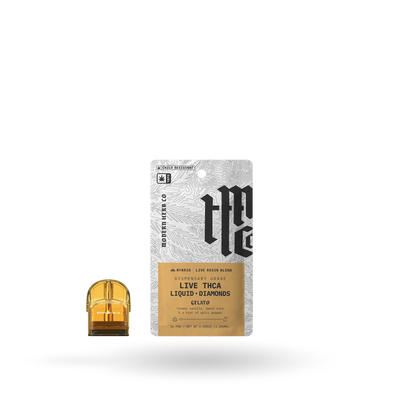 THCa Pod Refill Live Resin Liquid Diamonds: Gelato (Hybrid) - 1g