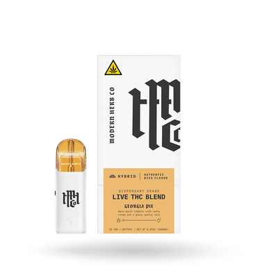 Live THC Pod Starter Kit: Georgia Pie (Hybrid) 2g