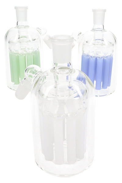 Glass 11-Arm Tree Perc Ash Catcher – 14.5 mm Male-to-Female 45°