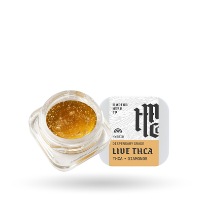 THCa Live Resin Diamonds Dab: Rainbow Runtz (Hybrid) – 2g