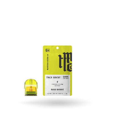 THCa Live Resin Uncut Pod Refill: 1g Maui Wowie (Sativa)