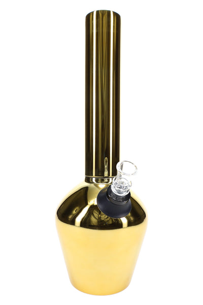 Chill Steel Pipes Mirror Steel Bong – Limited Edition – 13″ – Assorted Colors