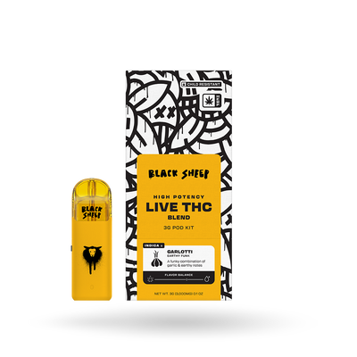 Live THC Blend Pod Starter Kit: Garlotti 3g