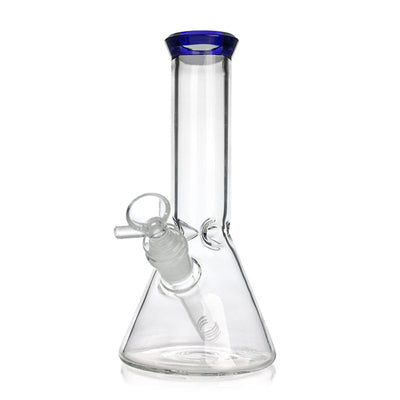 8-inch Color Tipped Beaker Bong
