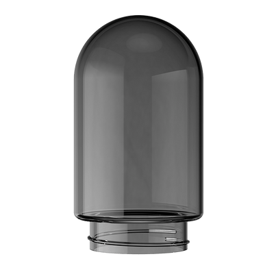 Single Gray Glass Globe for Stündenglass (Large)
